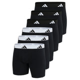 adidas Herren Boxershorts, 6er Pack - Boxer Briefs, Active Flex Cotton, Logo