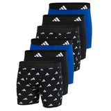 adidas Herren Boxershorts, 6er Pack - Boxer Briefs, Active Flex Cotton, Logo
