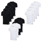 adidas Herren T-Shirt, 4er Pack - Crew Neck Shirt, Active Flex Cotton, einfarbig