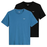 Marc O'Polo Denim Herren T-Shirt, 2er Pack - Regular Fit, Baumwolle, Logo, einfarbig