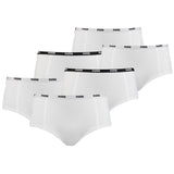 PUMA Damen Iconic Mini Shorts, 6er Pack - Soft Cotton Stretch