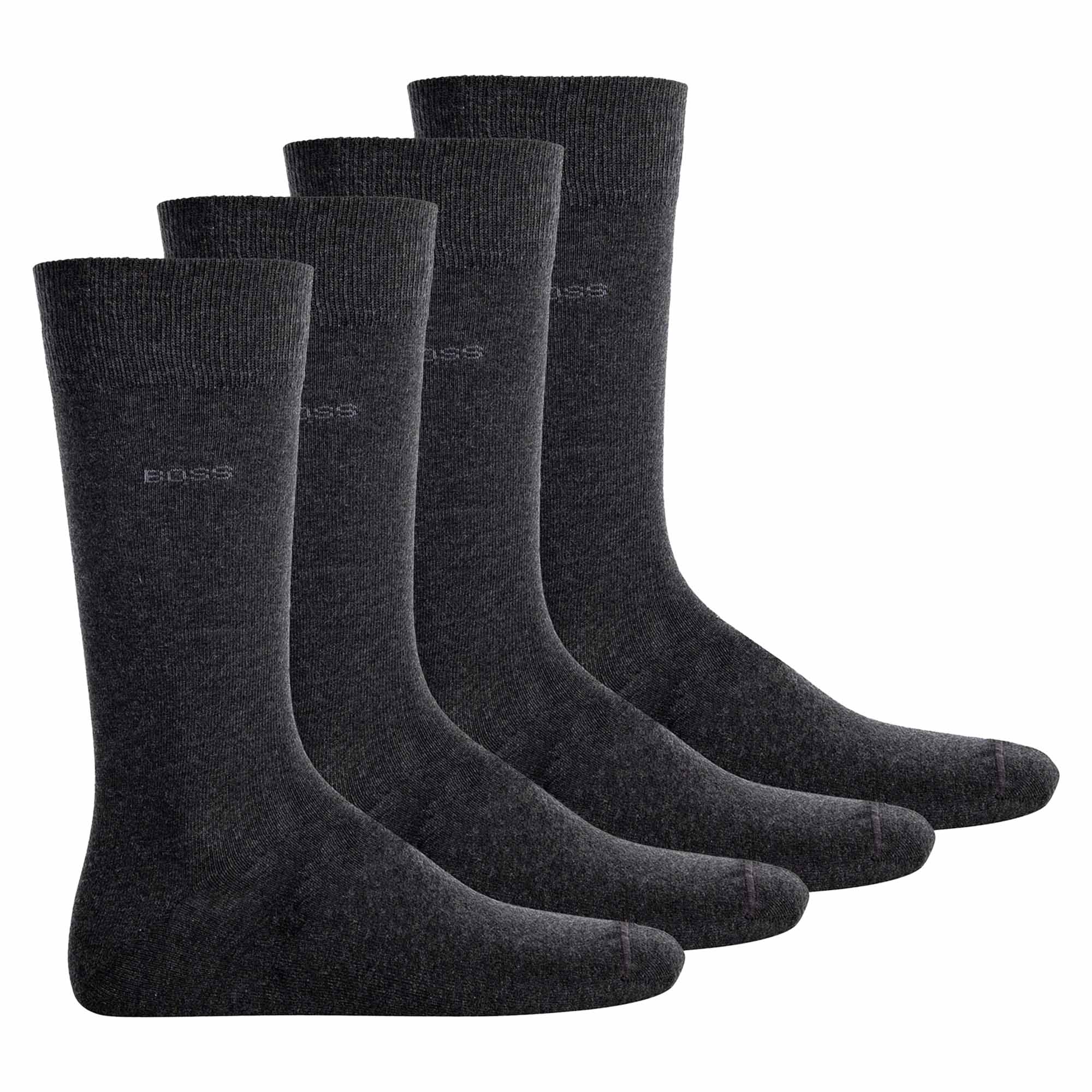 BOSS Men's Socks, 4-pack - 4P RS Uni CC, short socks, Combed Cotton