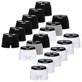 BOSS Herren Boxershorts, 6er Pack - Trunks, Boss One, Cotton Stretch, Logo