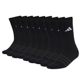 adidas Unisex Socken, 9er Pack - Cushioned Sportswear Crew Socks, Logo, gepolstert, einfarbig