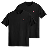 Levi's Herren T-Shirt 2er Pack - "Original Housemark Tee", Rundhals, Baumwolle