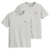 Levi's Herren T-Shirt 2er Pack - "Original Housemark Tee", Rundhals, Baumwolle