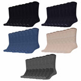 Camano Unisex Socken, 8er Pack - Organic Diabetic Socks, Diabetiker-Socken, einfarbig