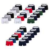 LACOSTE men's boxer shorts, 6-pack - trunks, cotton stretch, logo waistband
