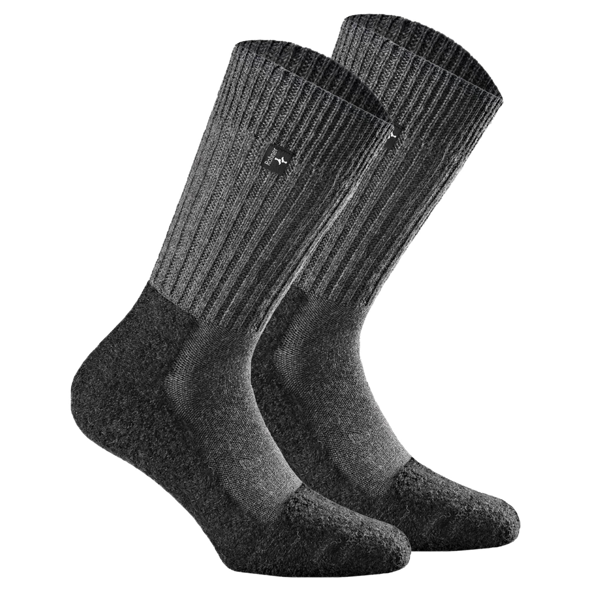 Rohner Advanced Socks unisex trekking socks, 2 pack - Original, virgin wool mix