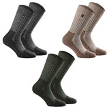 Rohner Advanced Socks Unisex Trekking-Socken, 2er Pack - Original, Schurwoll-Mix