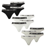 PUMA Damen String - Iconic, Soft Cotton Modal Stretch, 4er Pack