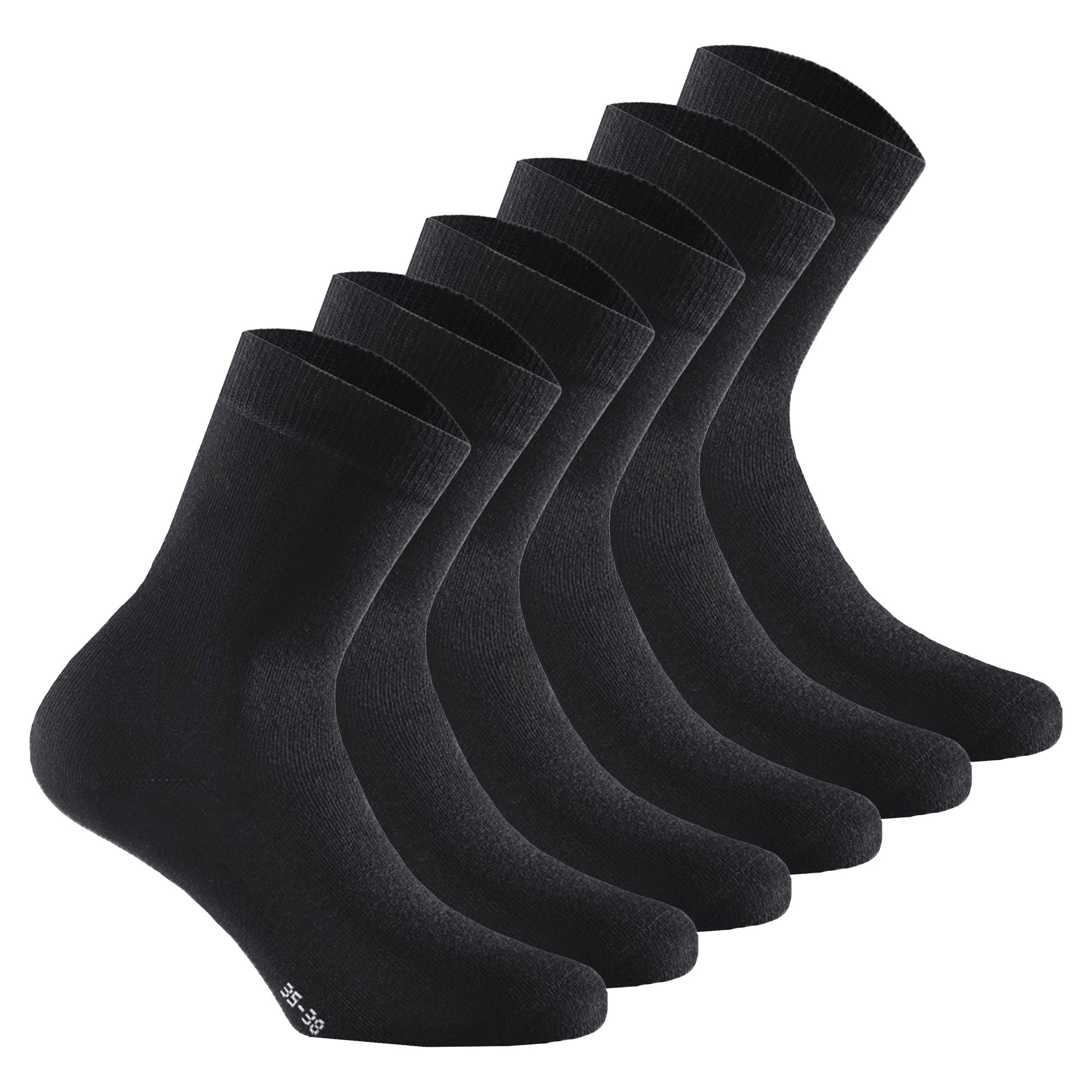 Rohner Basic Unisex Socken, 6er Pack - Soft Touch, Kurzsocken, Viskose-Mix