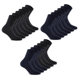 Rohner Basic unisex socks, 6-pack - Soft Touch, short socks, viscose mix