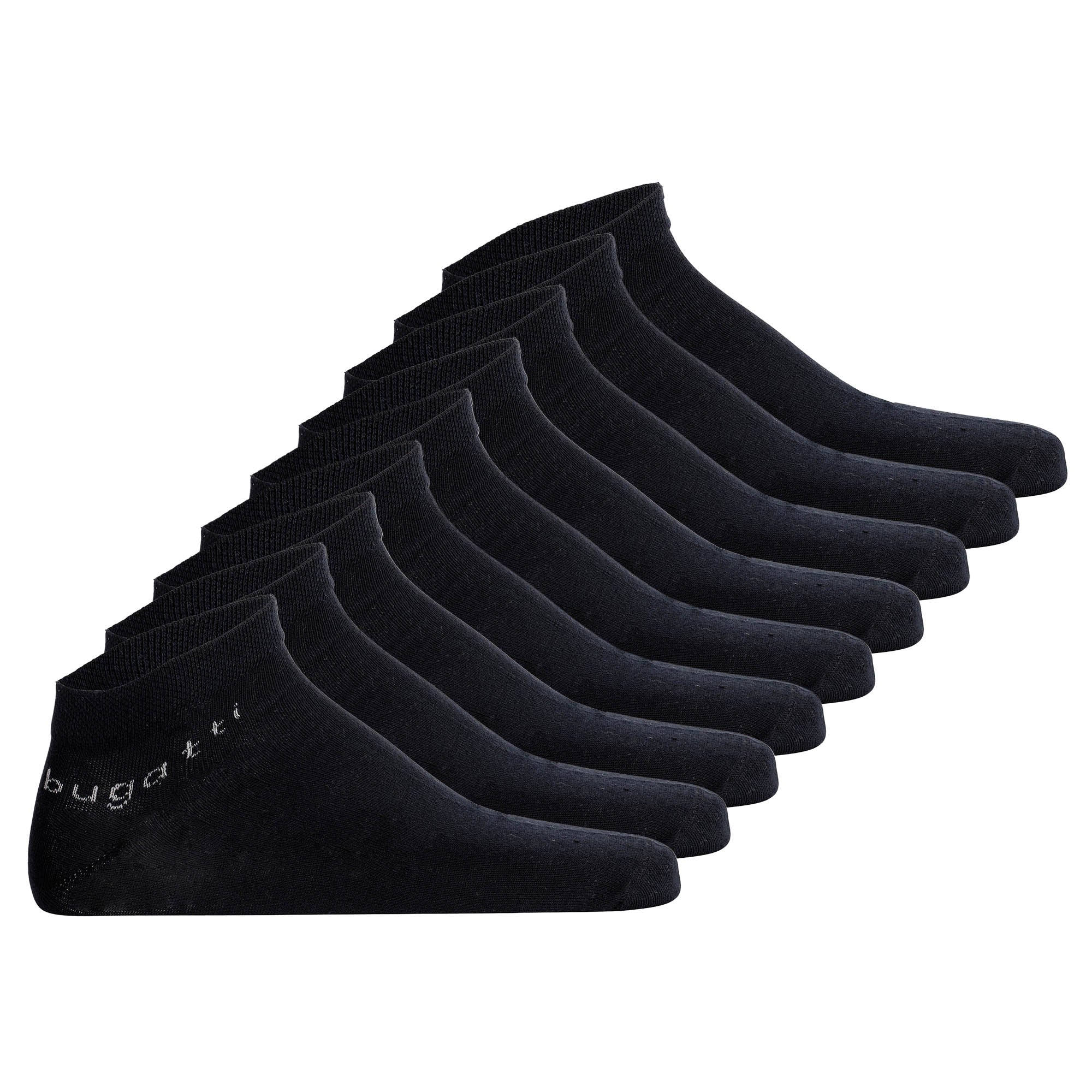 bugatti Herren Sneakersocken 9er Pack - Socks Soft Cotton Uni Basic