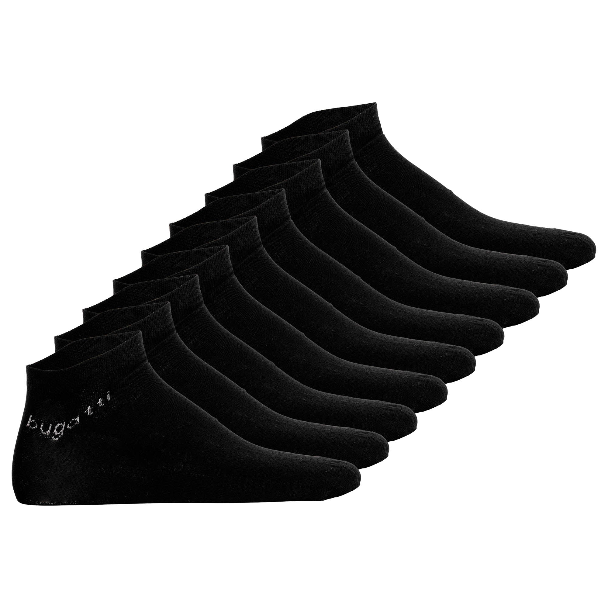 bugatti Herren Sneakersocken 9er Pack - Socks Soft Cotton Uni Basic