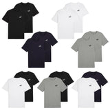 PUMA Men's T-Shirt Pack of 2 - ESS Small No. 1 Logo Tee , round neck, short sleeve, uni