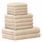CAWÖ Handtuch Set, 10-tlg. - Lifestyle, 2x Duschtuch, 4x Handtuch, 4x Gästetuch