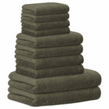 CAWÖ Handtuch Set, 10-tlg. - Lifestyle, 2x Duschtuch, 4x Handtuch, 4x Gästetuch