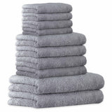 CAWÖ Handtuch Set, 10-tlg. - Lifestyle, 2x Duschtuch, 4x Handtuch, 4x Gästetuch