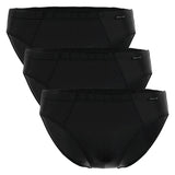 AMMANN Herren Slip 3er Pack - Mini Slip Cotton & More, Ton-in-Ton Streifen, Baumwollmischung