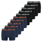 HEAD Herren Boxershorts, 10er Pack - Basic Boxer Trunks ECOM, Stretch Cotton