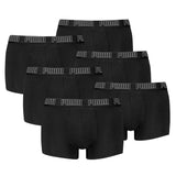 PUMA Herren Boxershorts, 6er Pack - Everyday Trunks 6P, Cotton Stretch, einfarbig