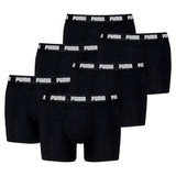 PUMA Herren Boxershorts, 6er Pack - Everyday Boxers 6P, Cotton Stretch, einfarbig