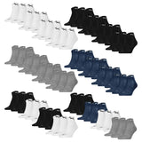 PUMA Unisex Quartersocken, 12er Pack - Cushioned Quarter 12P, Logo, einfarbig