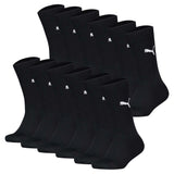 PUMA Kinder Socken 12er Pack - Easy Rider, ECOM, einfarbig, Logo