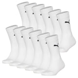 PUMA Kinder Socken 12er Pack - Easy Rider, ECOM, einfarbig, Logo