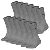 PUMA Kinder Socken 12er Pack - Easy Rider, ECOM, einfarbig, Logo