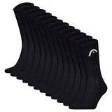 HEAD Unisex Socken, 12er Pack - All Sport Training Crew, Sportsocken, Logo