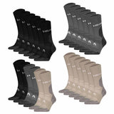 HEAD Unisex Wandersocken, 6er Pack - Hiking All Climates Crew, Sportsocken, Logo