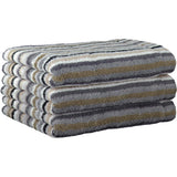 CAWÖ Gästetuch, 3er Pack - C Life Style Stripes, Walkfrottier