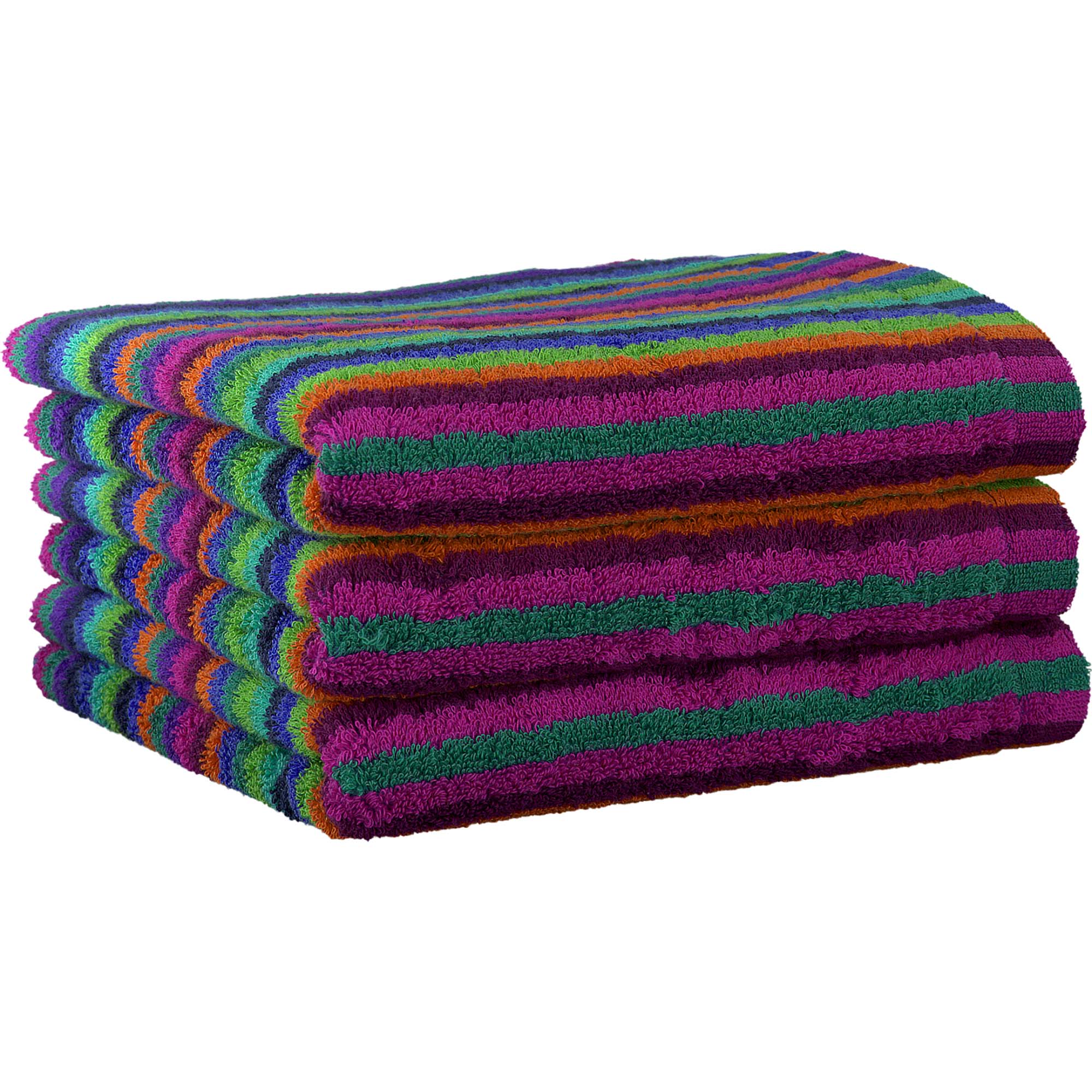 CAWÖ Gästetuch, 3er Pack - C Life Style Stripes, Walkfrottier