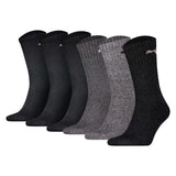 PUMA Unisex Sportsocken, 6er Pack - Tennissocken, Crew Sport Socken, einfarbig (2x 3 Paar)
