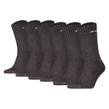 PUMA Unisex Sportsocken, 6 Paar - Tennissocken, Crew Sport Socken, einfarbig