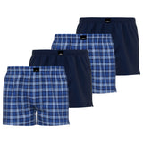 GÖTZBURG Herren Boxer 4er Pack - Poplin, Pure Cotton, Unterwäsche Set