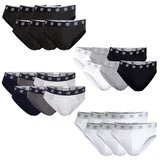 CR7 Men's Briefs, 6-pack - Briefs, Logo Waistband, Stretch Cotton