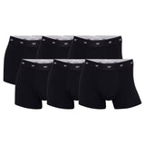 CR7 Herren Boxershorts, 6er Pack - Bambus-Viskose,Trunks, Cotton Stretch, Logobund