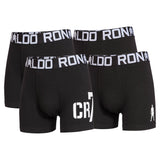 CR7 Jungen Boxershorts, 4er Pack - Trunks, Cotton Stretch, Logobund