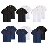 Levi's Herren T-Shirt 2er Pack - Original Housemark Tee, V-Ausschnitt, Baumwolle