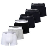 GANT Herren Boxershorts, 6er Pack - Core Trunk 6-Pack, Cotton Stretch, einfarbig