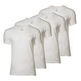 GANT Herren T-Shirt, 4er Pack - V-NECK T-SHIRT 4-PACK, V-Ausschnitt, kurzarm, Cotton