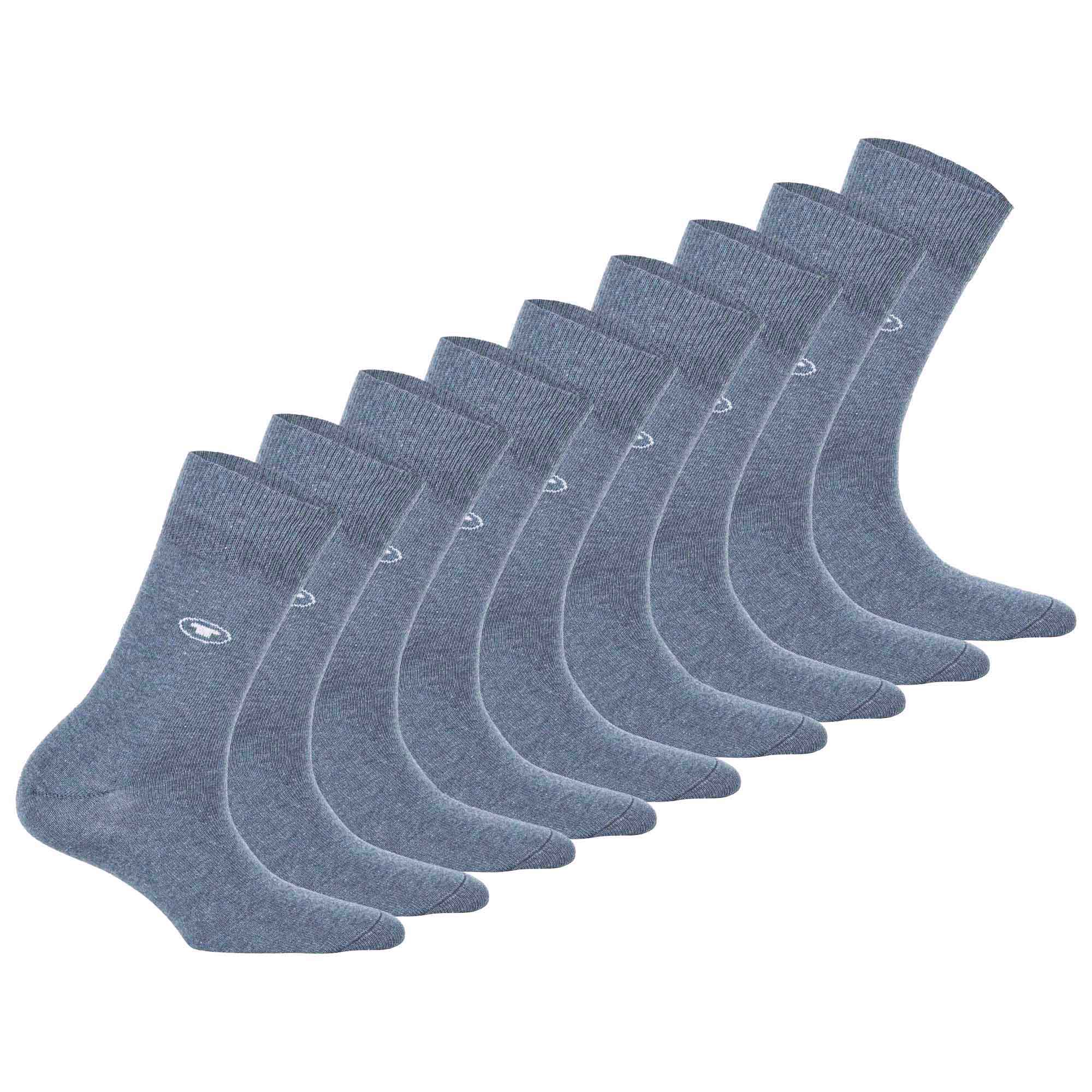 TOM TAILOR 9er Pack Damen Socken - Basic, einfarbig
