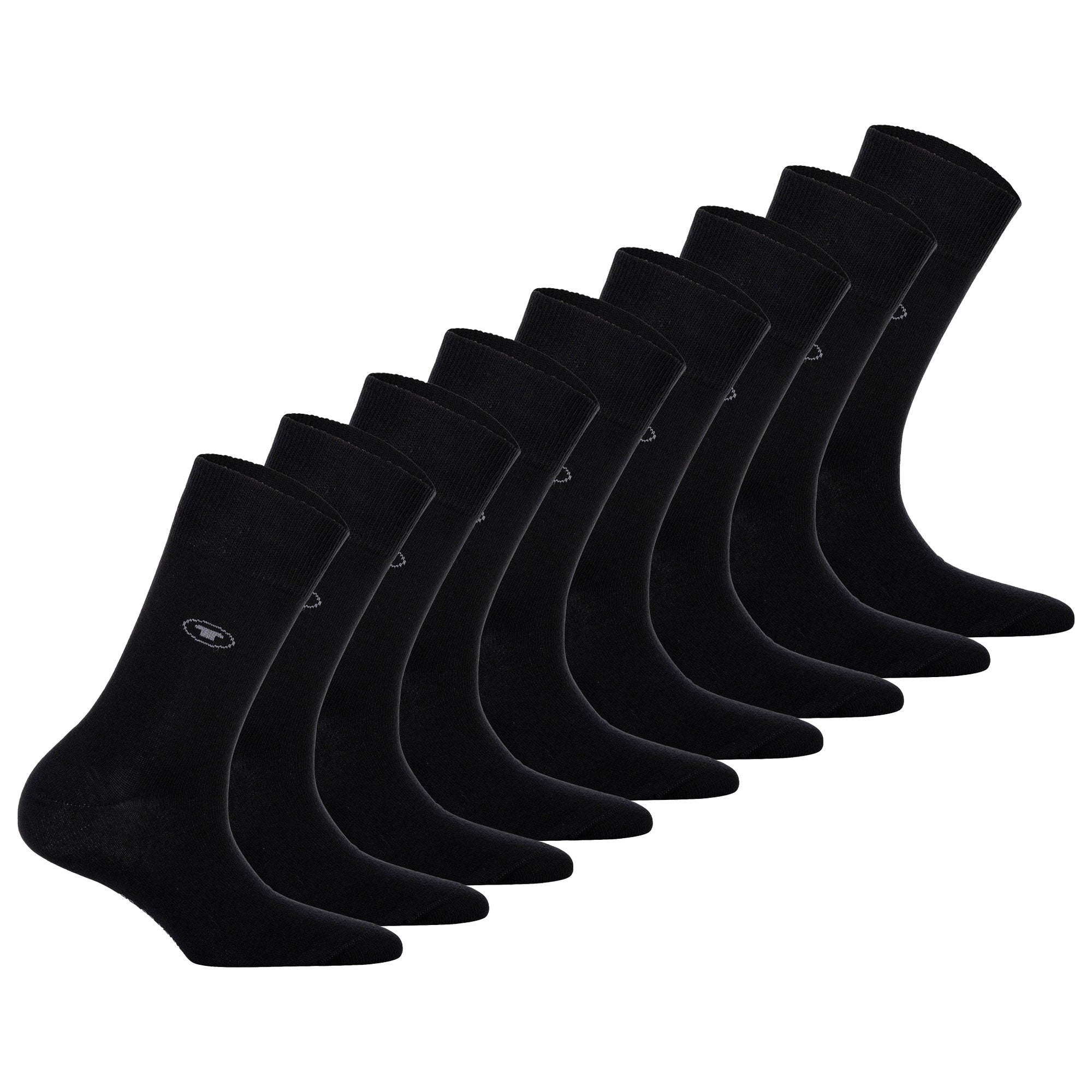 TOM TAILOR 9er Pack Damen Socken - Basic, einfarbig