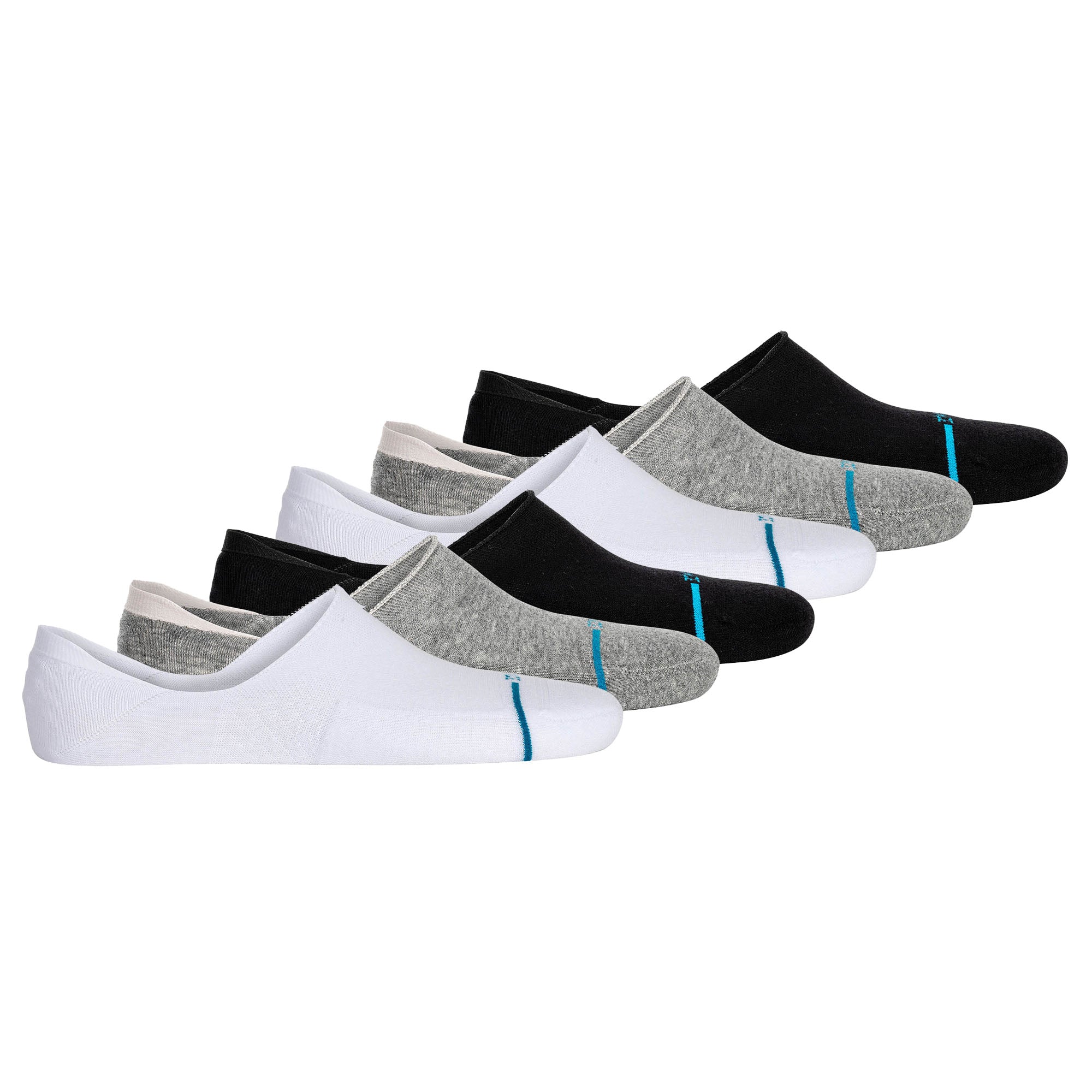 STANCE unisex sneaker socks 6-pack - Icon No Show, Logo, Basic