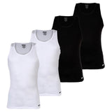 DIESEL Herren Unterhemden, 4er Pack - WALTY-D-BOX, Tanktop, ärmellos, Baumwolle