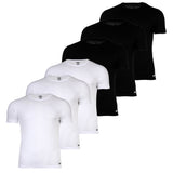 DIESEL Herren T-Shirt, 6er Pack - RANDAL, Unterhemd, Rundhals, kurzarm, Baumwolle