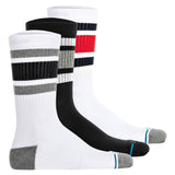 STANCE Unisex Socken 3er Pack - Boyd ST, Logo, Streifen, Crew Socken